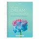 Тетрадь А4, 80 л., BRAUBERG, гребень, клетка, обложка картон, "Dream", 404049 404049