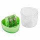 Точилка BRAUBERG KIDS "MAXI", 2 отверстия, с большим контейнером, трехгранный корпус, цвета ассорти, 271945 271945