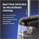 Точилка электрическая BRAUBERG "Black Jack", питание от 4 батареек АА, дополнительное сменное лезвие, 228424 228424