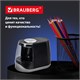 Точилка электрическая BRAUBERG ONE фреза с автостопом, 4 батарейки AA/USB (под адаптер), 270577 270577