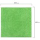 Салфетки из МИКРОФИБРЫ 30х30 см, КОМПЛЕКТ 3 шт., OVERLOCK MULTI COLOUR, 220 г/м2, LAIMA HOME, 608221 608221