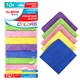 Салфетки из МИКРОФИБРЫ 30х30 см MULTI COLOUR, big pack, КОМПЛЕКТ 10 шт., 180 г/м2, LAIMA HOME, 607794 607794