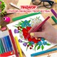 Фломастеры ПИФАГОР, 18 цветов, вентилируемый колпачок, 151091 151091