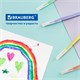 Фломастеры пастельные 12 цветов, вентилируемый колпачок BRAUBERG "PREMIUM", картонная коробка, 152197 152197