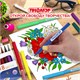 Фломастеры ПИФАГОР "Космическая одиссея", 18 цветов, вентилируемый колпачок, 152445 152445