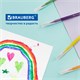 Фломастеры в тубе классические 24 цвета, вентилируемый колпачок, BRAUBERG "PREMIUM", 152199 152199