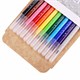 Фломастеры акварельные CARIOCA (Италия) "Aquarell", 12 цветов, наконечник-кисть, смываемые, картонный конверт, 42747 151223