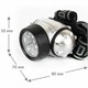 Фонарь налобный ULTRAFLASH 19хLED, 4 режима, питание 3хААА (не в комплекте), LED5353 238287