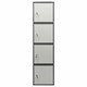 Шкаф металлический для документов AIKO "SL-185/4" ГРАФИТ, 1800х460х340 мм, 37 кг, S10799182502 291207