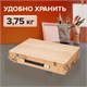 Этюдник из бука, 47х33х8,5 см, высота холста до 60 см, ножки алюминий 78 см, BRAUBERG ART, 192268 192268