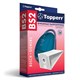 Мешок для пылесоса (пылесборник) бумажный TOPPERR BS2, BOSCH, SIEMENS, КОМПЛЕКТ 5 шт., фильтр, 1001 456431