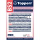 Мешок для пылесоса (пылесборник) бумажный TOPPERR BS2, BOSCH, SIEMENS, КОМПЛЕКТ 5 шт., фильтр, 1001 456431