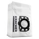 Мешки для сбора пыли KARCHER, КОМПЛЕКТ 4 шт., нетканые, пылесосы WD2 Plus/3, SE 4001/02, 2.863-314.0 456641