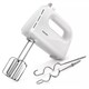 Миксер PHILIPS HR3705/00, 300 Вт, 5 скоростей, 2 венчика, 2 крюка для теста, белый 456936