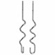 Миксер GORENJE M460CDC, 400 Вт, 5 скоростей, 2 венчика, 2 крюка для теста, белый, 7356 457647
