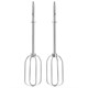 Миксер MOULINEX HM310E10, 300Вт, 5 скоростей, 2 венчика, 2 крюка для теста, серый, 8010001084 456475