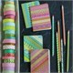Клейкие WASHI-ленты для декора РАДУЖНЫЕ, однотонные, 15 мм х 3 м, 7 цветов, рисовая бумага, ОСТРОВ СОКРОВИЩ, 661702 661702