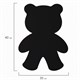 Доска на холодильник магнитно-меловая 30х40 см "Teddy Bear" с набором аксессуаров, BRAUBERG, 237841 237841