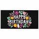 Конверт для денег "HAPPY BIRTHDAY!", Цветы, 166х82 мм, выборочный лак, ЗОЛОТАЯ СКАЗКА, 113748 113748