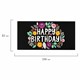 Конверт для денег "HAPPY BIRTHDAY!", Цветы, 166х82 мм, выборочный лак, ЗОЛОТАЯ СКАЗКА, 113748 113748