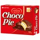 Печенье LOTTE "Choco Pie" ("Чоко Пай"), прослоенное, глазированное, в картонной упаковке, 336 г (12 штук х 28 г) 620201