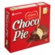 Печенье LOTTE "Choco Pie" ("Чоко Пай"), прослоенное, глазированное, в картонной упаковке, 336 г (12 штук х 28 г) 620201