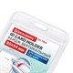 Бейдж вертикальный для пропуска и ID-карт, 85х54 мм, белый, BRAUBERG ULTRA, 238913 238913
