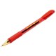 Ручка шариковая BRAUBERG BP-GT GLD RED, КРАСНАЯ, корпус тонированный, пишущий узел 0,7 мм, линия письма 0,35 мм, 144506 144506