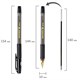 Ручка шариковая BRAUBERG BP-GT GLD BLACK, ЧЕРНАЯ, корпус тонированный, пишущий узел 0,7 мм, линия письма 0,35 мм, 144507 144507