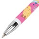 Ручка шариковая с принтом FUNSTER (ФАНСТЕР) STICK "CUTE CAPY", СИНЯЯ, SOFT TOUCH покрытие, узел 0,7 мм, линия письма 0,35 м, 144393 144393