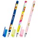 Ручка шариковая с принтом FUNSTER (ФАНСТЕР) STICK "КОТ-ЭНТУЗИАСТ", СИНЯЯ, SOFT TOUCH покрытие, узел 0,7 мм, линия 0,35 мм, 144398 144398