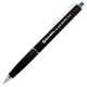 Ручка шариковая автоматическая BRAUBERG "OIL-BASE BLACK", СИНЯЯ, пишущий узел 0,5 мм, линия письма 0,35 мм, 144499 144499