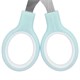 Ножницы BRAUBERG KIDS 130 мм, ручки мятные, закругленные лезвия с линейкой, 274062 274062
