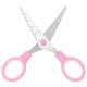 Ножницы BRAUBERG KIDS 130 мм, ручки розовые, закругленные лезвия с линейкой, 274063 274063