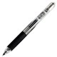 Ручка гелевая автоматическая BRAUBERG "X-WRITER 1700" УВЕЛИЧЕННАЯ ДЛИНА ПИСЬМА 1700 м, ЧЁРНАЯ, игольчатый узел 0,5 мм, линия 0,35 мм, 144472 144472
