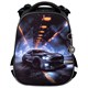 Ранец BRAUBERG ORIGINAL, 2 отделения, с брелком, "Tunnel car", 38х29х16 см, 274406 274406