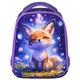 Ранец BRAUBERG KIDS START, 1 отделение, 2 кармана, "Chilling fox", 35х26х13 см, 274407 274407