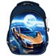 Рюкзак BRAUBERG OPTIMA, 2 отделения, с брелком, "Galactic car", 3D-панель, 36х27х18 см, 274418 274418
