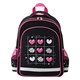 Рюкзак ПИФАГОР SCHOOL, 1 отделение, 3 кармана, "Tic-tac-love", 38x28х14 см, 274438 274438