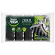 Губки для посуды 9,5х6,5 см XL STRONG effect, КОМПЛЕКТ 5 шт., черные, Master FRESH 703046