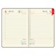 Ежедневник датированный 2027, B6, 125х173 мм, GALANT "Vivid", под кожу, красный, 117861 117861