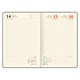 Ежедневник датированный 2027, А5, 138x213 мм, BRAUBERG "Goldy", под кожу, магнитная застежка, цветной срез, черный, 117898 117898