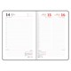 Ежедневник датированный 2027, А5, 138x213 мм, BRAUBERG "Sparkle", под кожу, блестки, серебристый, 117967 117967