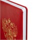 Ежедневник датированный 2027, А5, 138х213 мм, BRAUBERG "State", под кожу, красный, 118042 118042