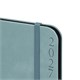 Ежедневник датированный 2027, А5, 151х213 мм, BRAUBERG "Note", под кожу, держатель для ручки, серо-голубой, 118089 118089