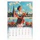 Календарь на гребне с ригелем 2027 г., 30х45 см, BRAUBERG, "Советские плакаты", 118375 118375