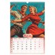 Календарь на гребне с ригелем 2027 г., 30х45 см, BRAUBERG, "Советские плакаты", 118375 118375