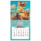 Календарь настенный перекидной 2027 г., BRAUBERG, 12 листов, 28,5х57 см, "Pin up", 118421 118421