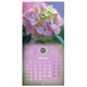 Календарь настенный перекидной 2027 г., BRAUBERG, 12 листов, 28,5х57 см, "Floral", 118425 118425