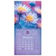 Календарь настенный перекидной 2027 г., BRAUBERG, 12 листов, 28,5х57 см, "Floral", 118425 118425